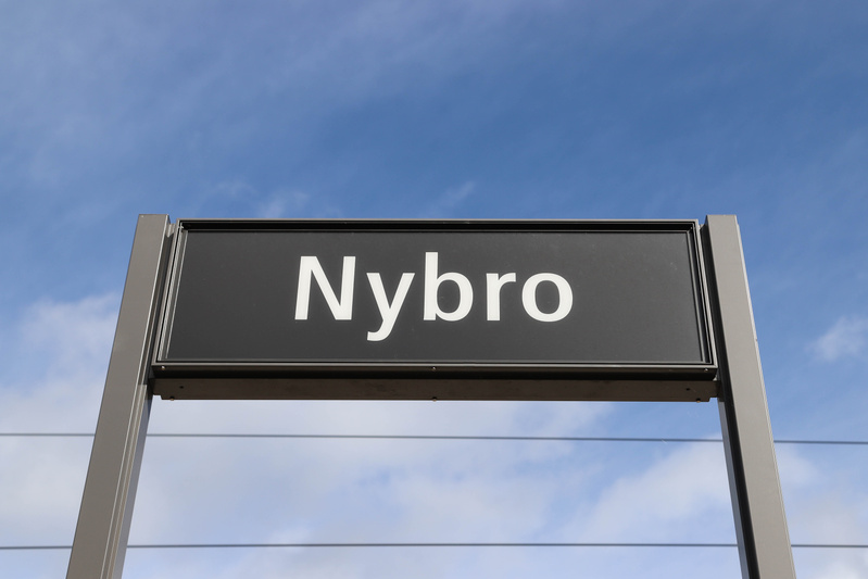 Nybro skylt